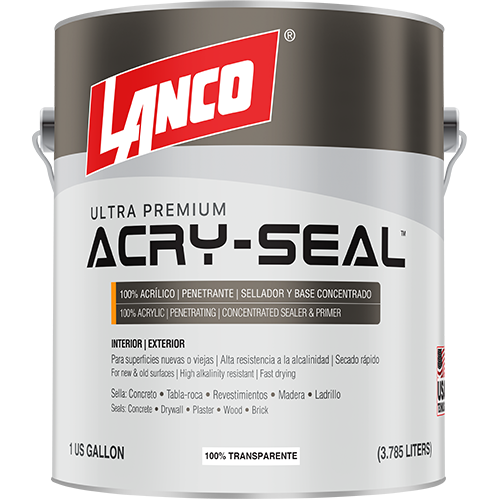 LANCO ACRY SEAL TRANSP GLN AS211-4