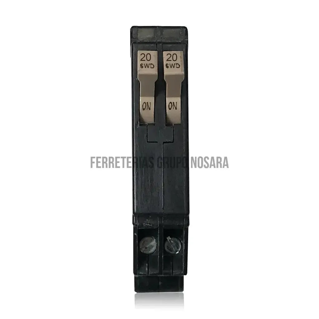 Breaker duplex 1 polo 20/20A Cutler Hammer CHT2020-800889-782113631547