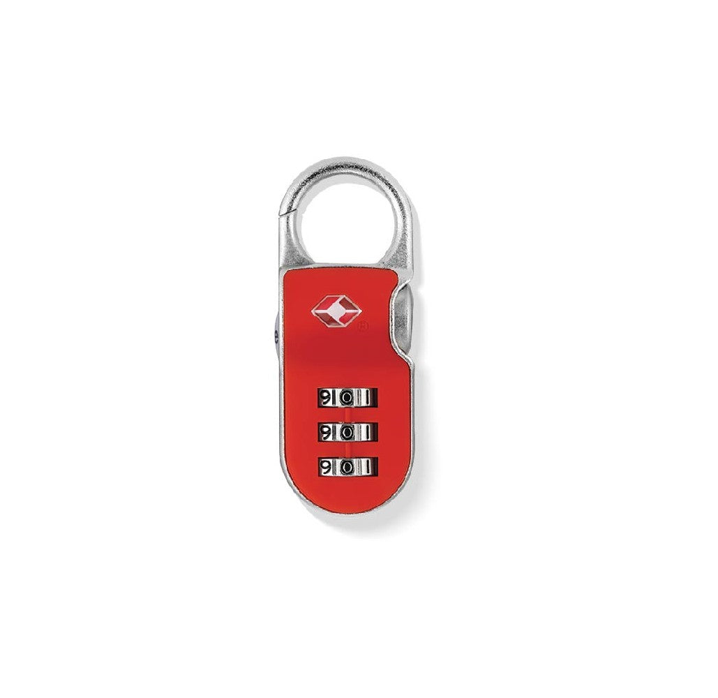 YALE TRAVEL COMBINATION PADLOCK TSA RED / YTP2