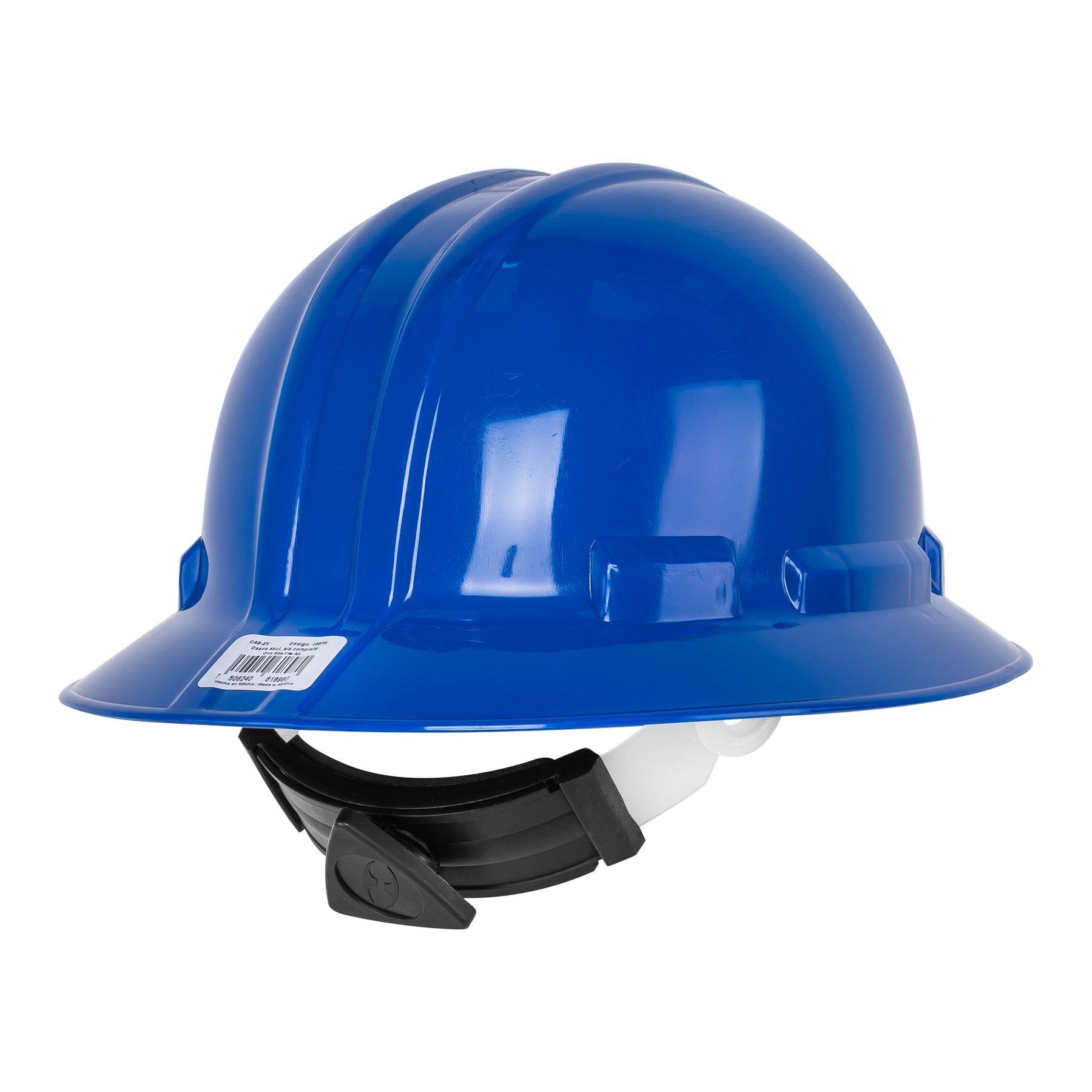 Wide brim safety helmet, blue, Truper / 10570