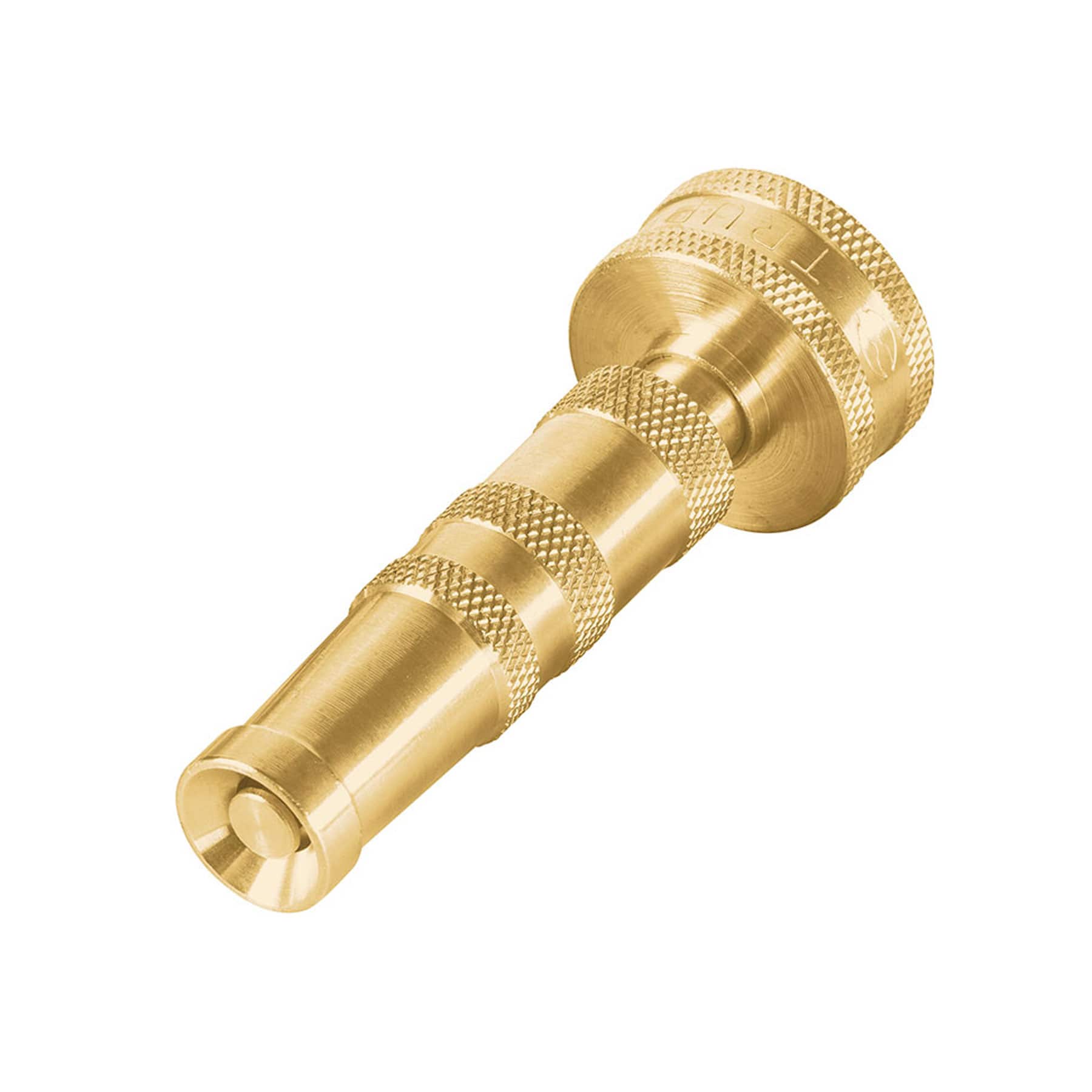 3-1/2" machined brass spigot for hose, Truper / 13133