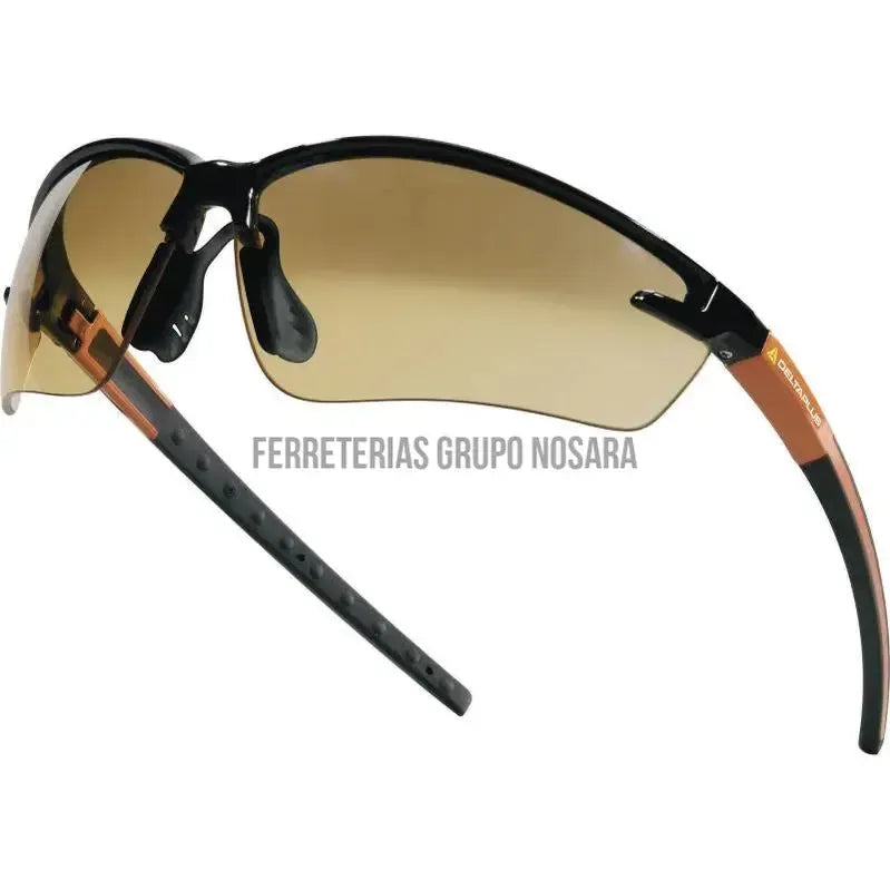 Anteojos de seguridad con lente naranja Fuji2 Gradient Delta Plus FUJI2NOOR-CS009522-3295249122768