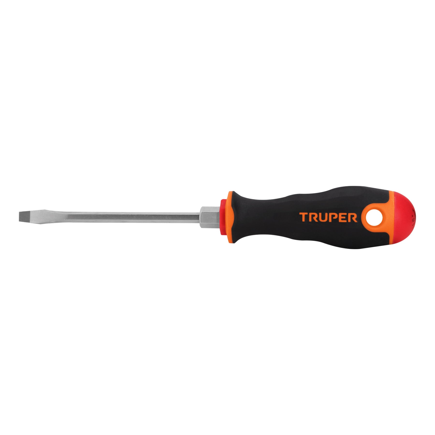 Flathead screwdriver 3/16" x 4" Comfort Grip handle, Truper / 13992