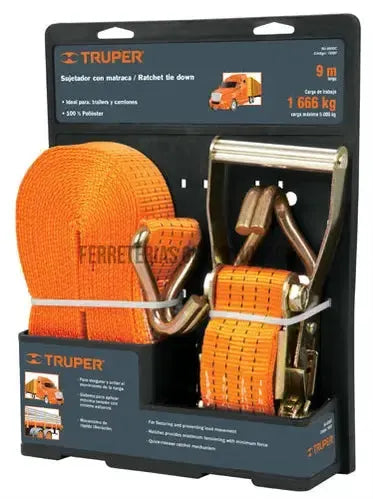 Linga 9 metros carga maxima 5000 kg Truper SU-5000C-MN013630-7501206634967