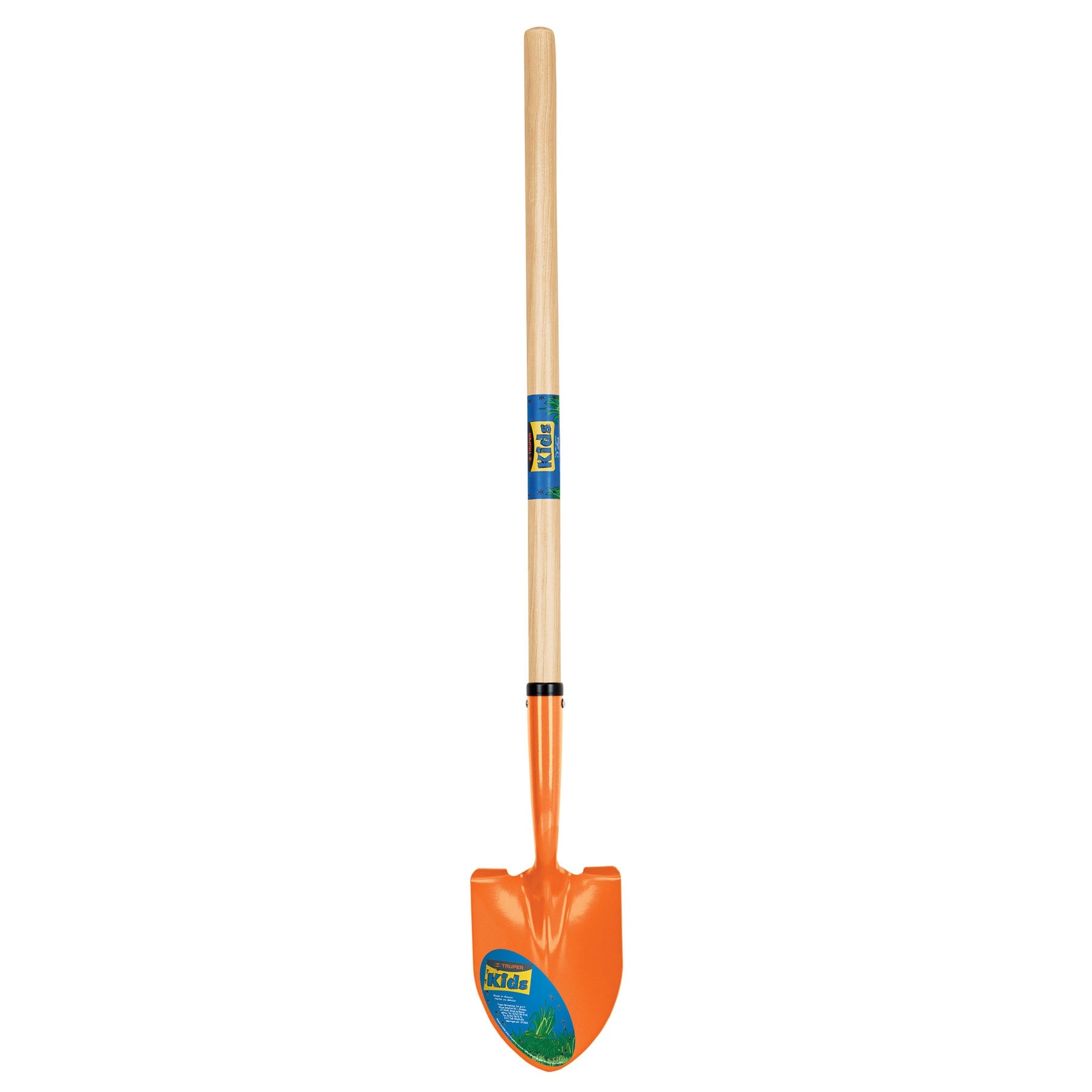 Round shovel for children with 30" handle, Truper / 17239