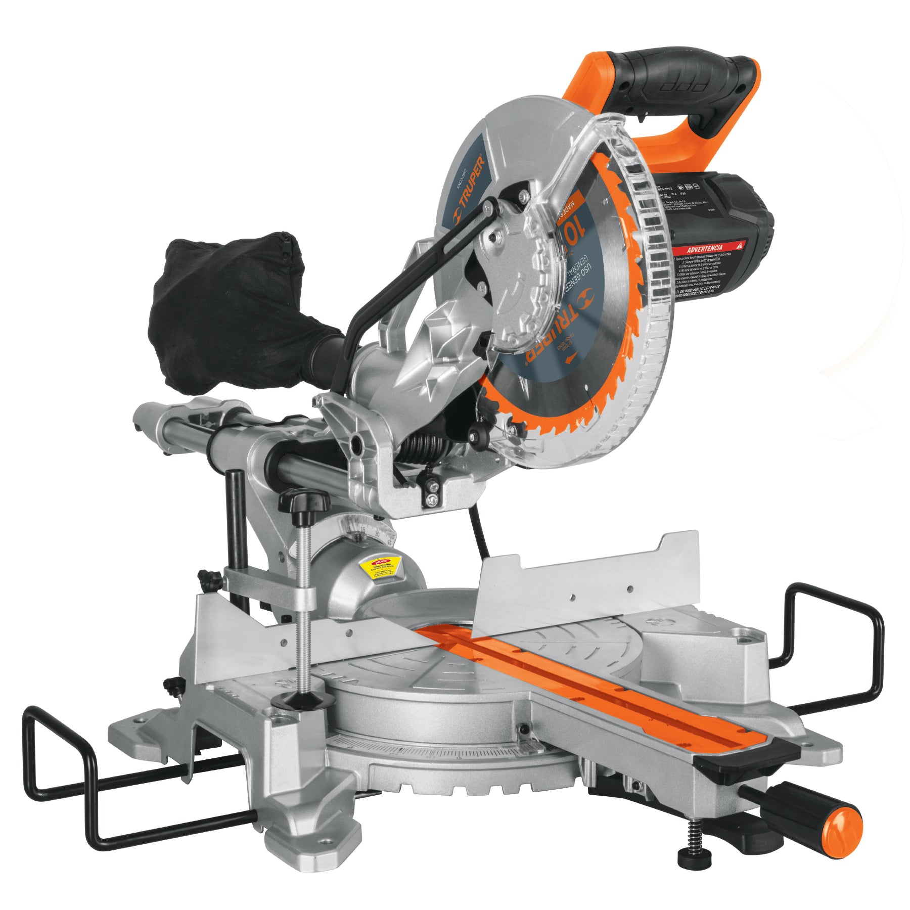 10' 1900 W Telescopic Compound Miter Saw / 16869