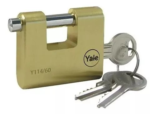 YALE PADLOCK FOR CURTAIN Y114-60MM