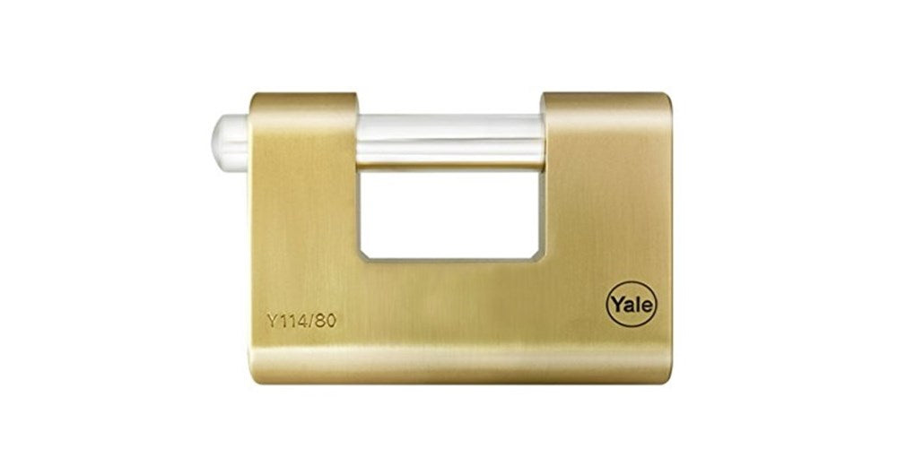 YALE PADLOCK FOR CURTAIN Y114-80MM