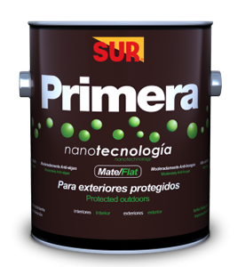 Pintura mate Primera 2000 galon Sur 0200000006 (blanco)